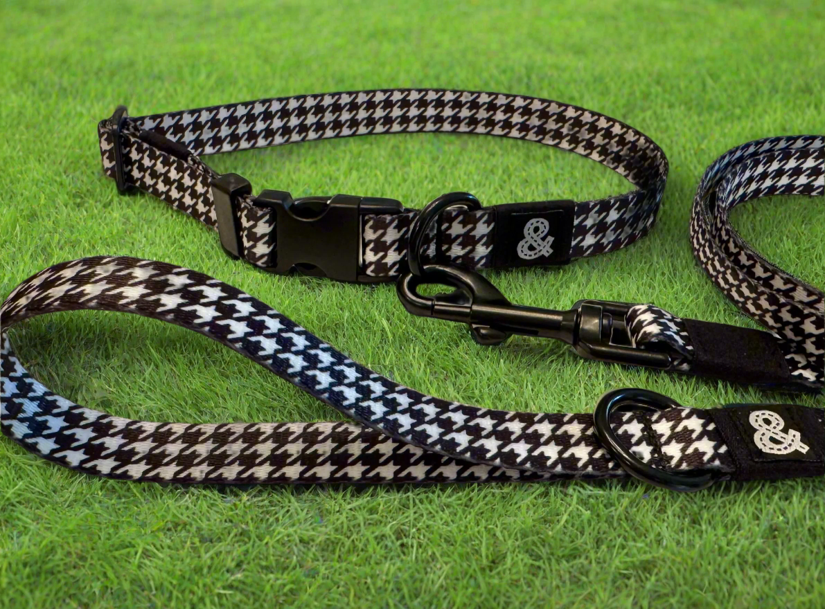 Dog Collar - Limited Edition Houndstooth