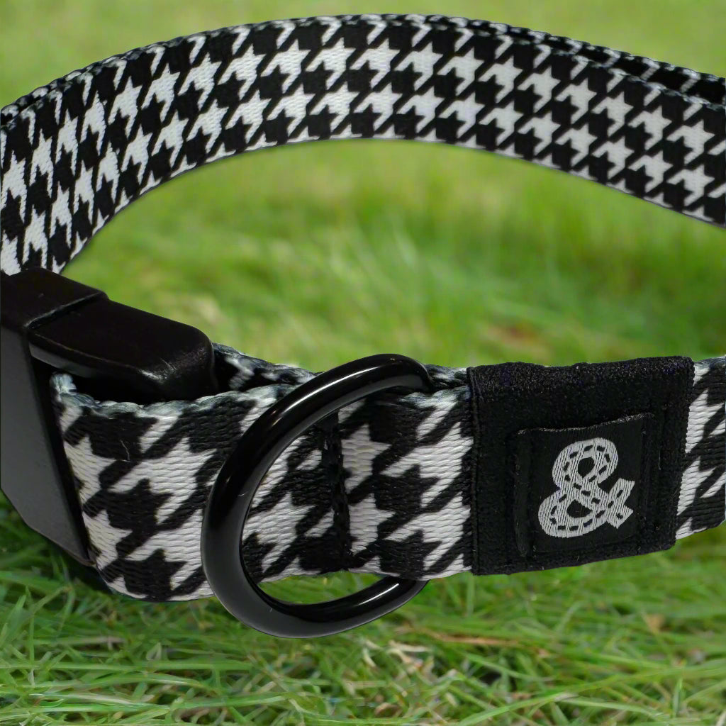 Dog Collar - Limited Edition Houndstooth